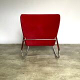 Vintage bauhaus rocking armchair from 1950’s