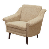 Beige armchair, Danish design, 1970s, production: Denmark