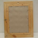 rectangular mirror golden tower 45x36cm