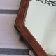 Wooden mirror