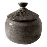 Old stoneware sugar bowl ACTH Thierry Chantal ROBERT