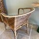 Fauteuil enfant en rotin