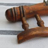 Wooden coat racks