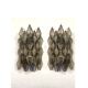 Italian “Poliedri” Murano Glass Wall Sconce Pair in Venini Design
