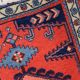 Tapis Hamadan vintage fait main en laine – 109 x 147 cm - 1C1039