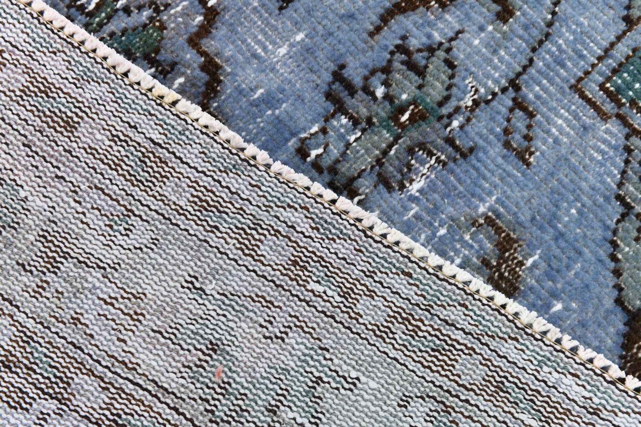 Tapis persan oriental bleu 5x8 153x253 cm SK 23247