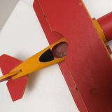 Wooden biplane seaplane