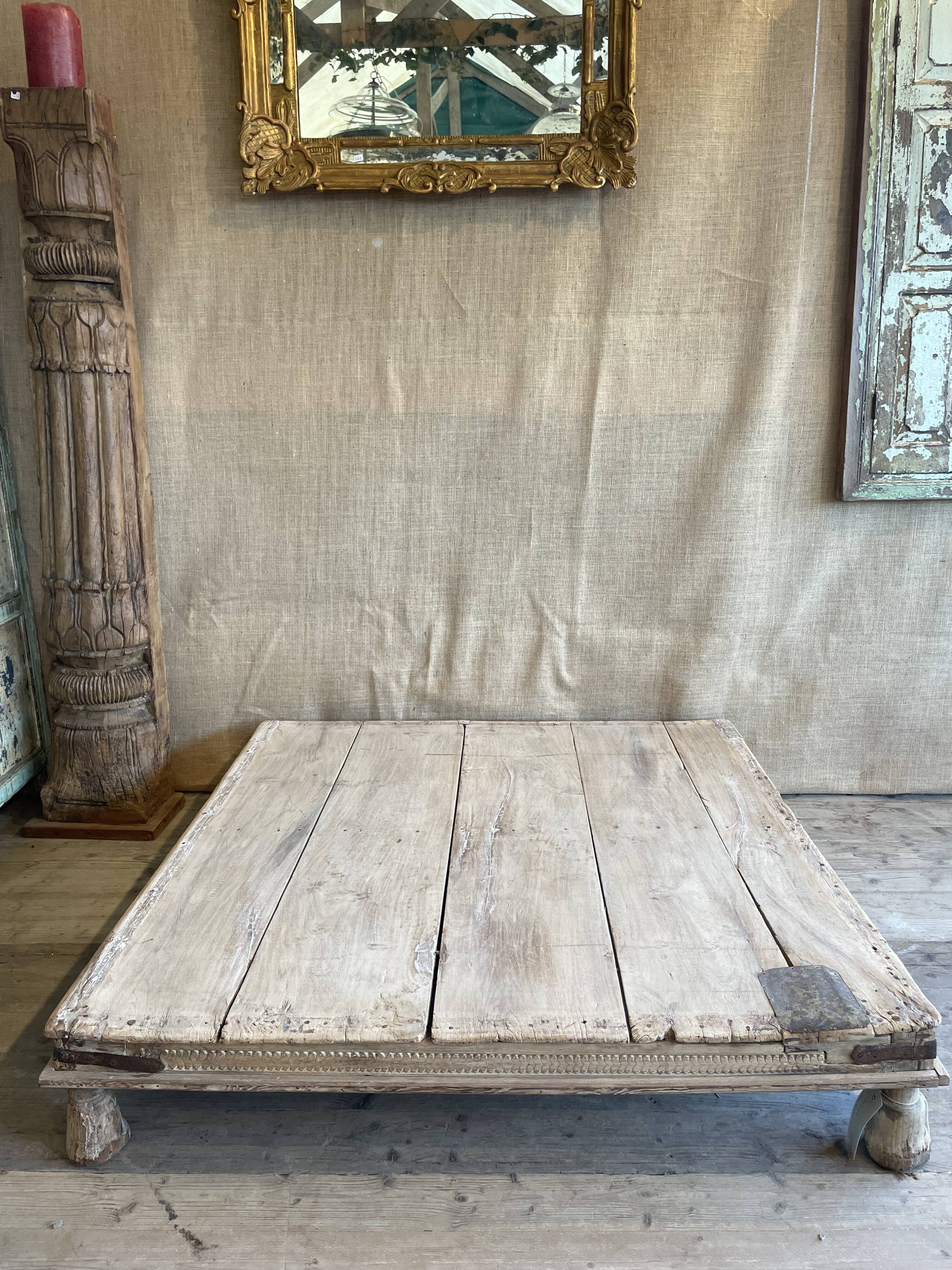 Square Indian coffee table