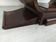 Rosewood art deco cradle table