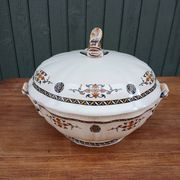 Large antique soup tureen Gien