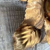 Gold floral applique Masca