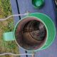 Green milk jug