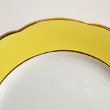 6 dessert plates lunéville model daffodil