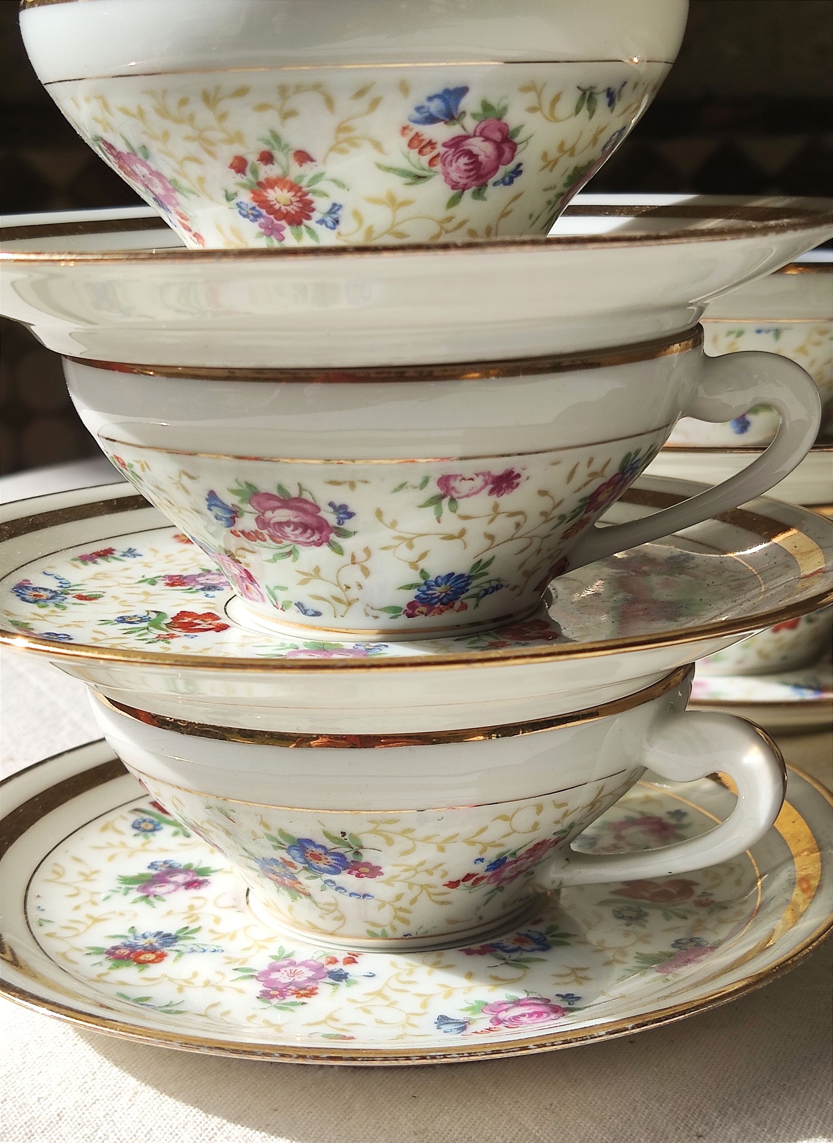 Limoges porcelain coffee serving part