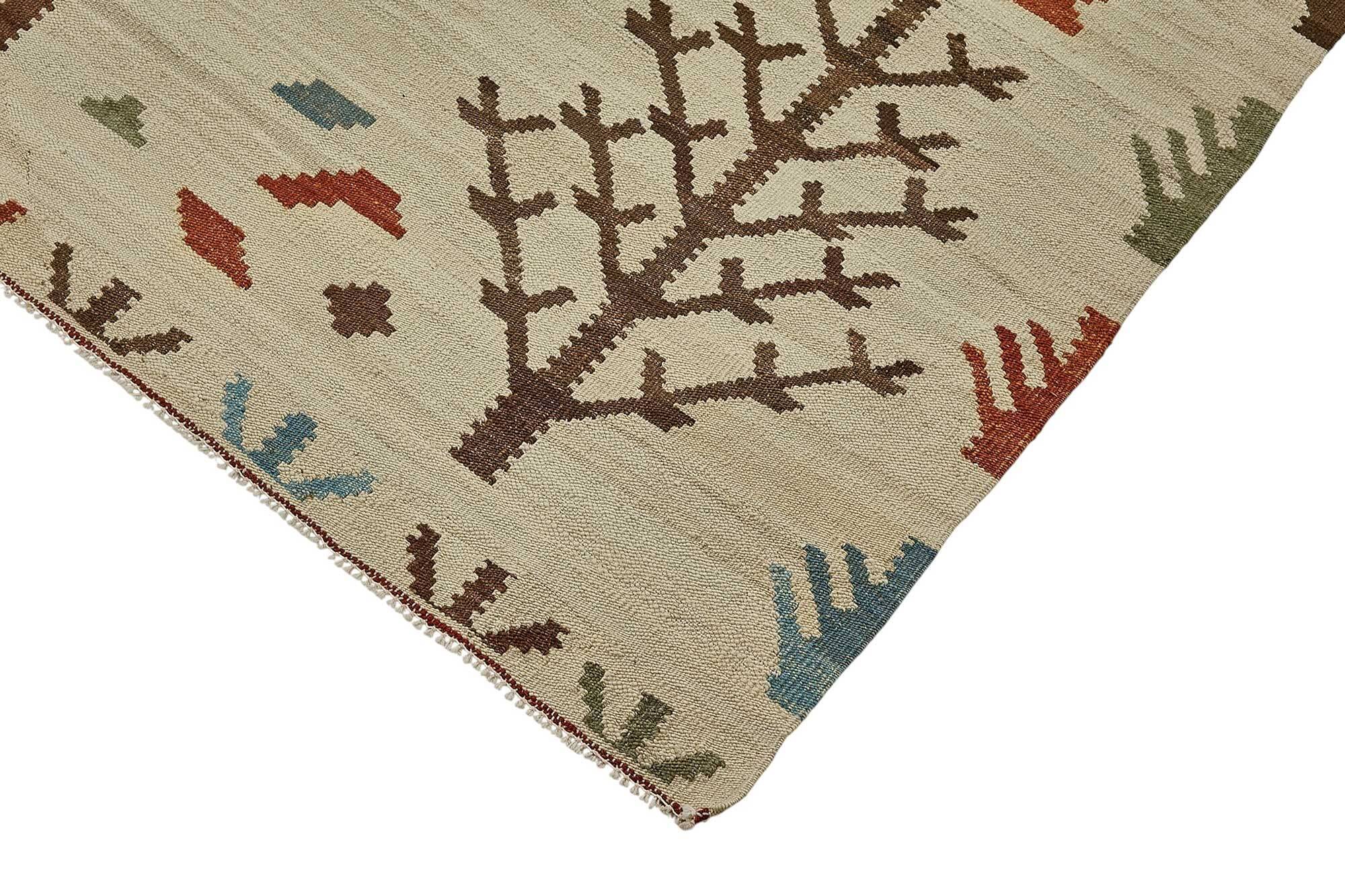 Contemporary Tribal Decorative Kilim 162 cm x 206 cm