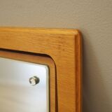 Hanger with mirror, Danish design, 1980s, production: Denmark