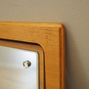 Cintre avec miroir, design danois, années 1980, production : Danemark