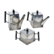 Art Deco coffee service in silver metal