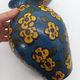 Pair of Large Art Deco Vases Émile Simonod H28cm Glazed Ceramic Blue