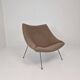 Oyster Chair with Ottoman by Pierre Paulin for Artifort, 1960s