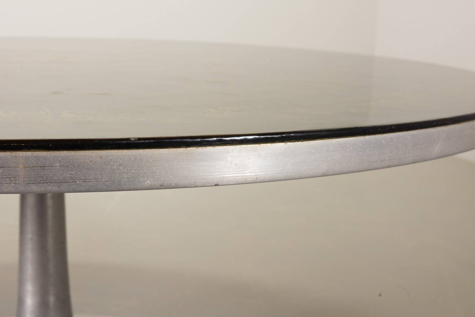 Handpainted Poul Cadovius Coffee Table Design by Susanne Fjeldsoe Mygge 70s