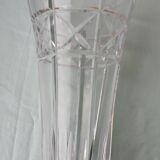 Cut crystal vase