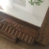 Art deco style mirror 1930 -   55x75cm