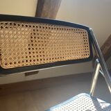 Chaise pliante cannage