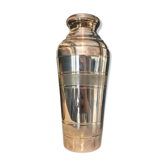 Silver metal shaker