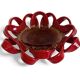 Vallauris Ceramic Centerpiece Bowl, Oxblood Faience, France, 1950s