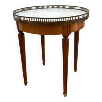 Ancienne table bouillotte de style Louis XVI