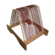 Range discs 45 rounds vinyl (25 discs) vintage wood base