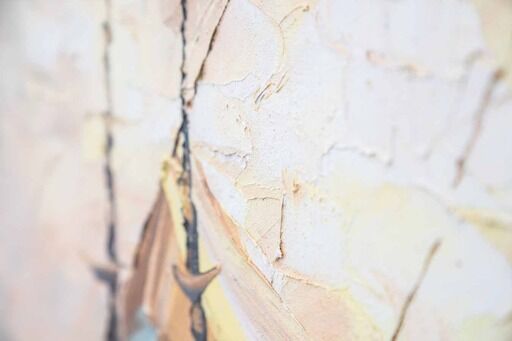 Boat on the water, 2000s, acrylic on canvas