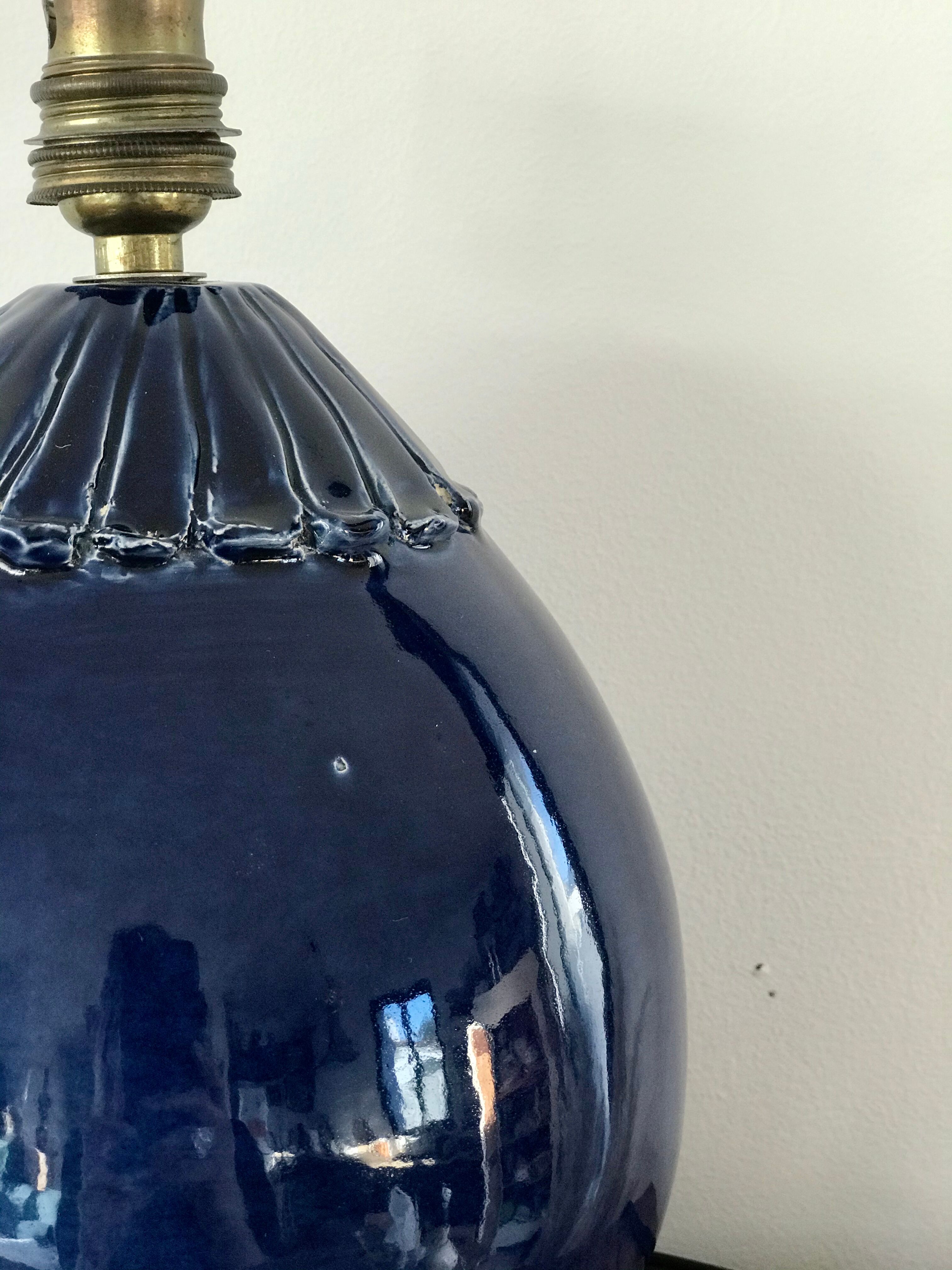 Ancient ceramic lamp