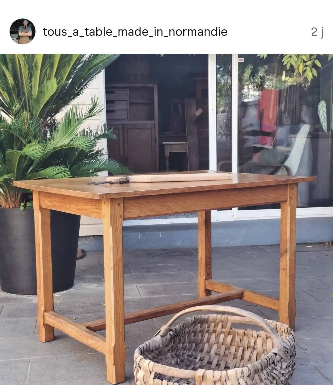 No54 old farmhouse table