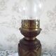 Glass and bronze lamp, Art Nouveau France