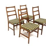 4 Scandinavian oak chairs, Sweden, 1960