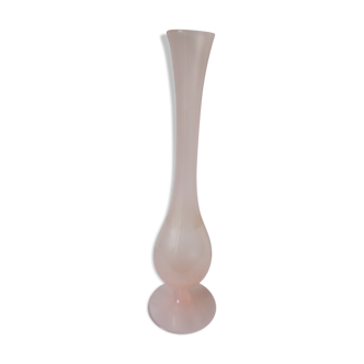 Pink opaline vase