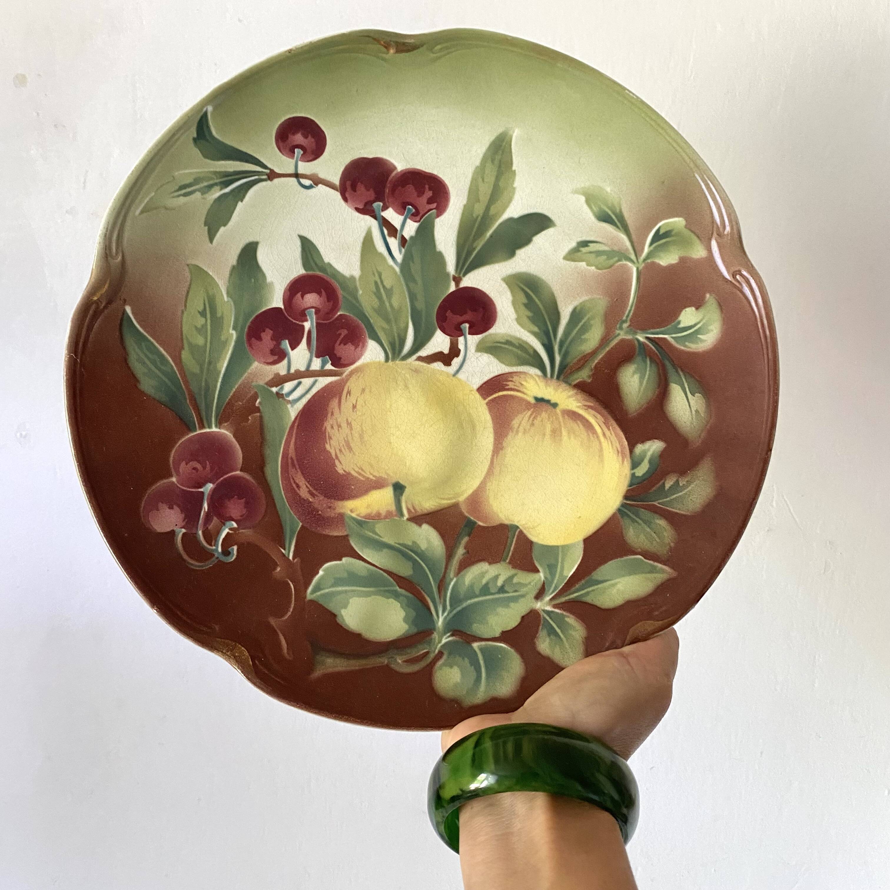 Antique dish from the late 19th and early 20th centuries K & G Luneville