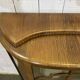 English display cabinet from the 1950s in walnut