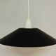 Rare black Combi Lamperne series pendant lamp by Per Iversen for Louis Poulsen