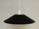Rare black Combi Lamperne series pendant lamp by Per Iversen for Louis Poulsen