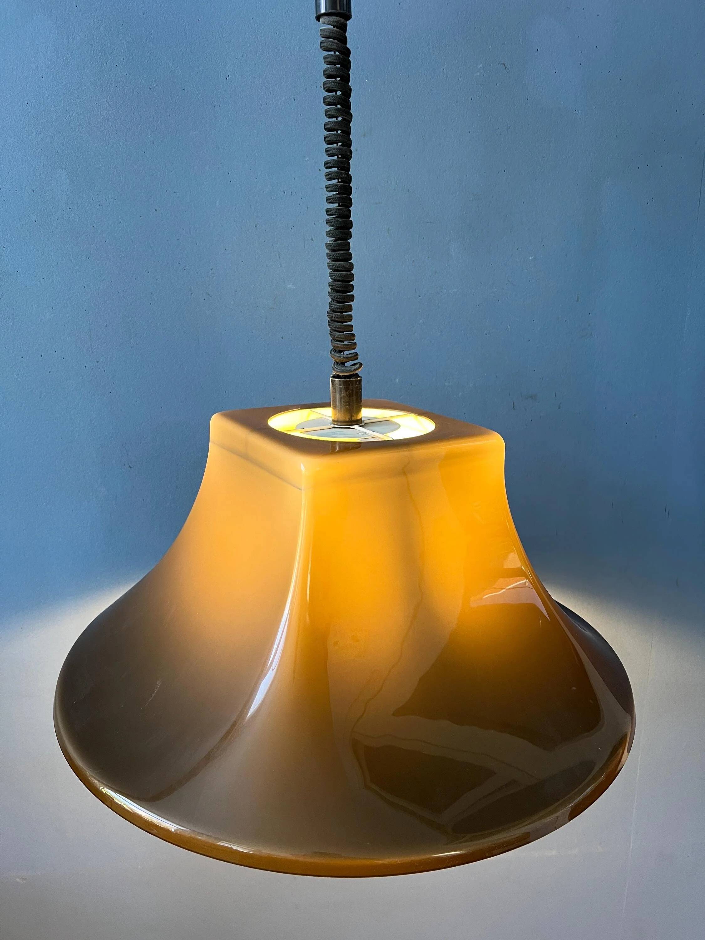 Plexiglass suspension "Witch Hat" by Willem Hagoort