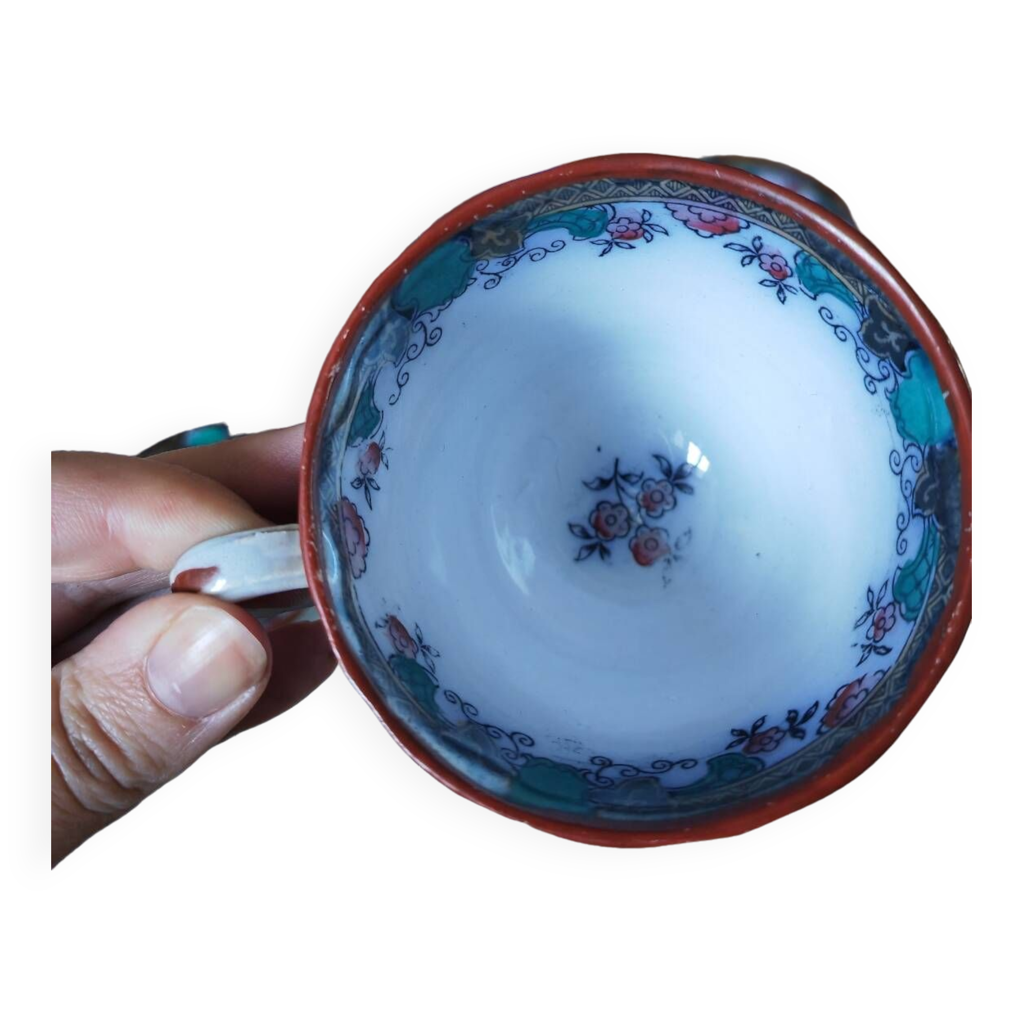 6 Canton Boch Frères cups