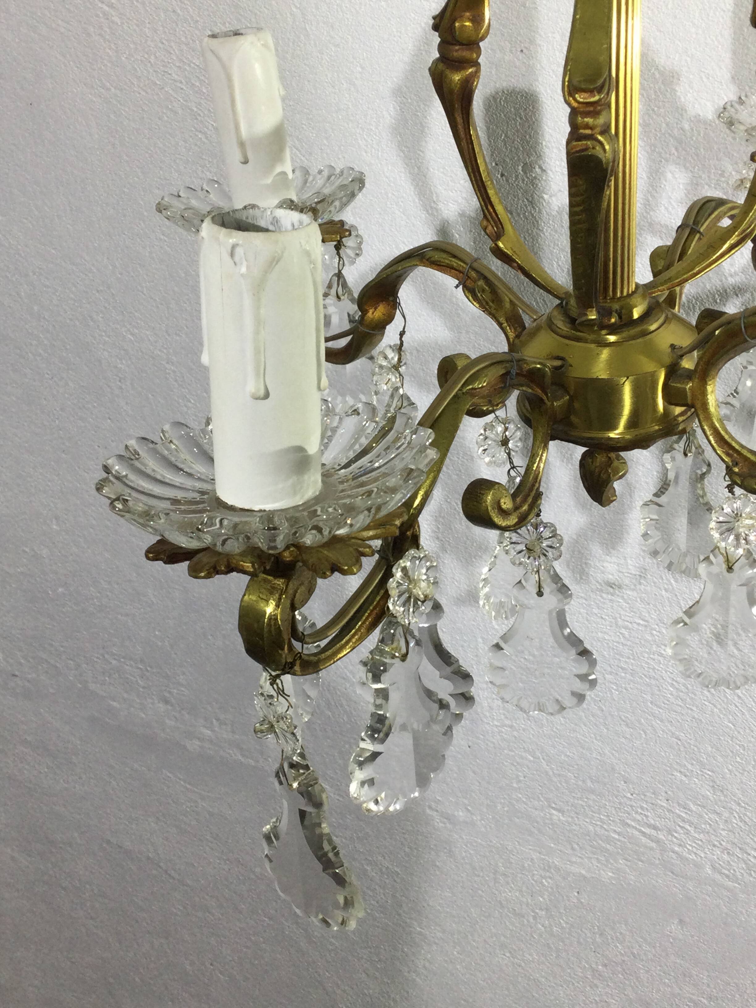 Chandelier With 4 Lights Bronze And Tassels