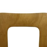 Chaise vintage modèle 65 par Alvar Aalto pour Artek (Linoléum noir)