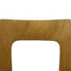 Chaise vintage modèle 65 par Alvar Aalto pour Artek (Linoléum noir)