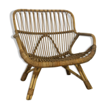 Italy rattan chair circa 1960