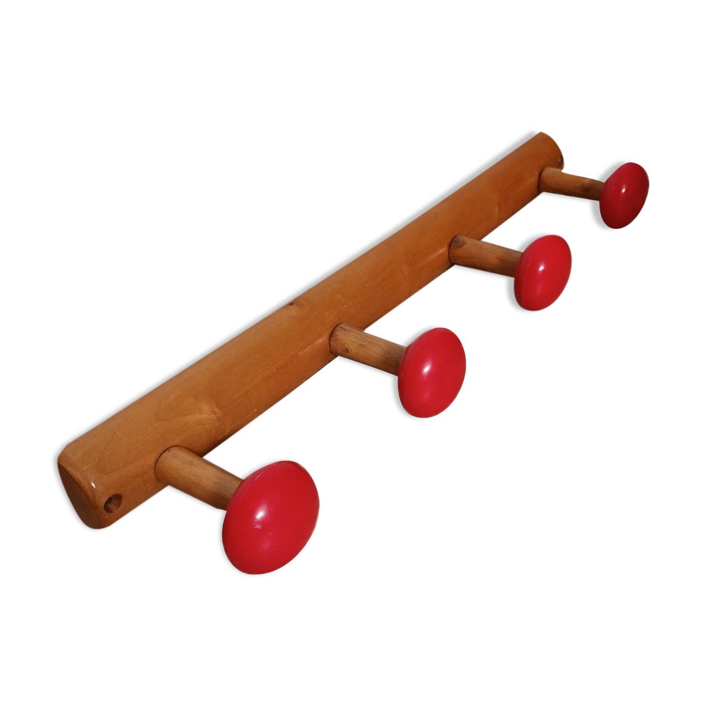 Vintage wall coat rack