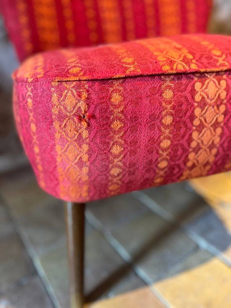 Pair of Scandinavian armchairs 1950/60 Mobelstoff - Kemtau